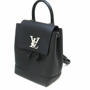 Louis Vuitton Lock Me Backpack Calf Leather Noir Black